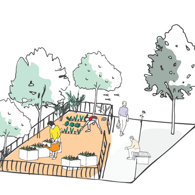 Gemeinschaftsg&auml;rten auf &ouml;ffentlichen Park- und Platzfl&auml;chen