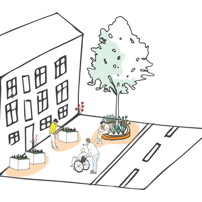 Gemeinschaftsfl&auml;chen im &ouml;ffentlichen Raum (Stra&szlig;enraum und Parkplatzfl&auml;chen)Gemeinschaftsfl&auml;chen im &ouml;ffentlichen Raum (Stra&szlig;enraum und Parkplatzfl&auml;chen)