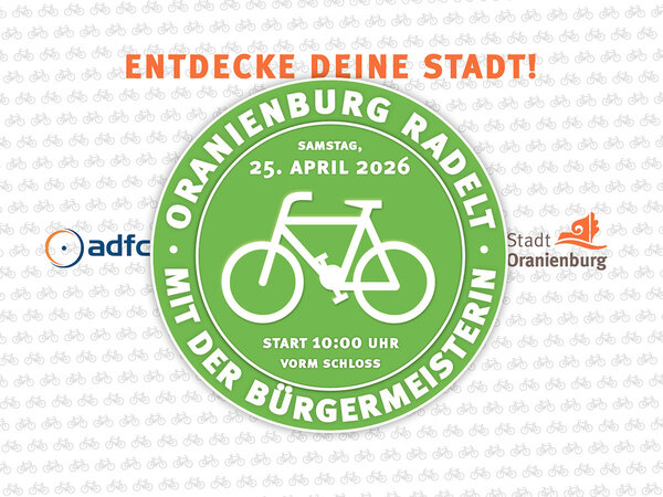 Radeln mit der B�rgermeisterin am 25.04.2026