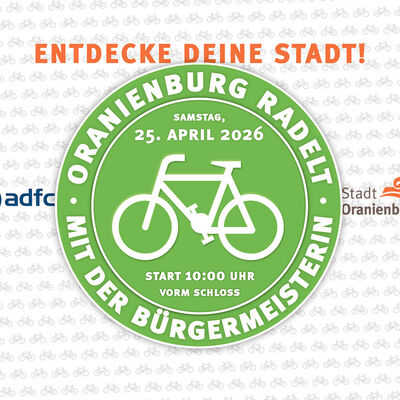 Radeln mit der B&uuml;rgermeisterin am 25.04.2026