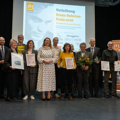 Die diesj&auml;hrigen Preistr&auml;ger des Franz-Bobzien-Preises 2026