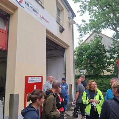Ein Brand im Feuerwehrhaus Schmachtenhagen konnte am 6. Juli 2026 noch in den Abendstunden vollst�ndig gel�scht werden.