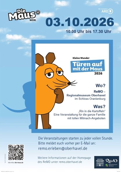 T&uuml;r&ouml;ffnertag mit der Maus im ReMO