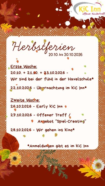 Herbstferien