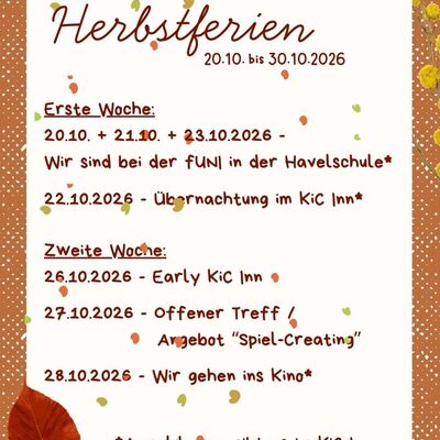 Herbstferien
