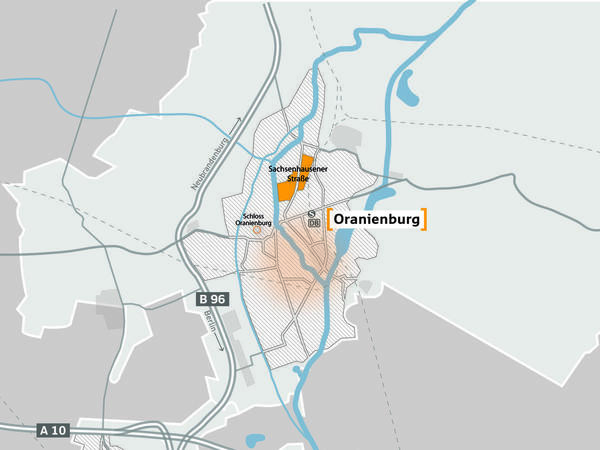 �berblick Gewerbegebiete - Gewerbepark Mitte