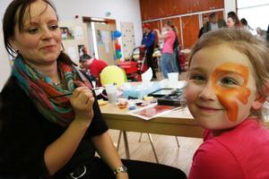 Kinderschminken durch das &raquo;Netzwerk Gesunde Kinder&laquo;