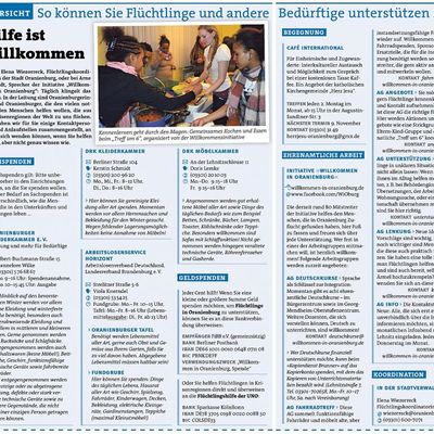 Hilfe ist Willkommen