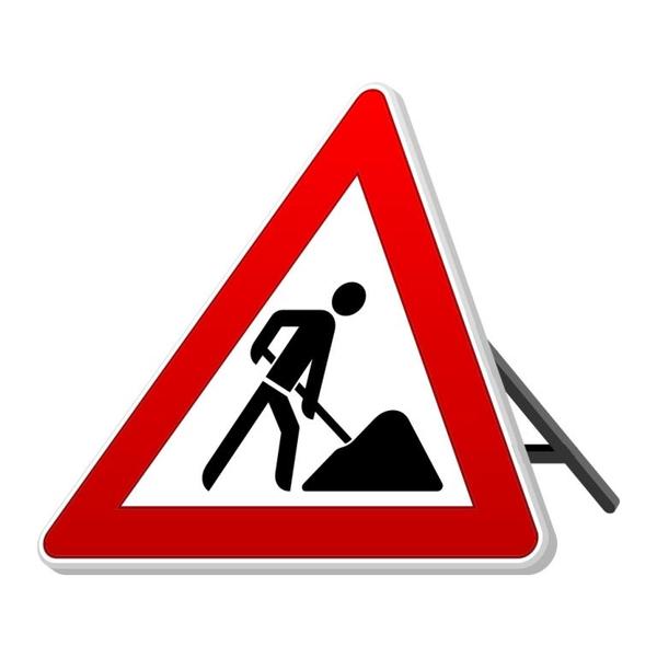 Symbol Baustellenschild