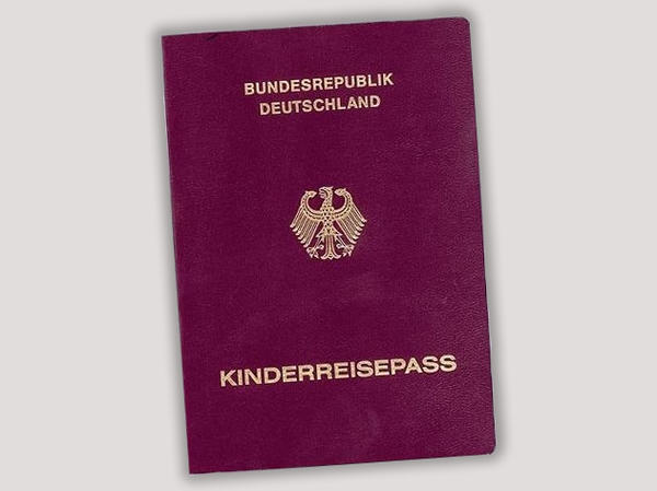 Kinderreisepass 