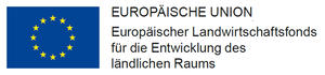 Logo des Europ&auml;ischen Landwirtschaftsfonds f&uuml;r die Entwicklung des l&auml;ndlichen Raums (ELER)