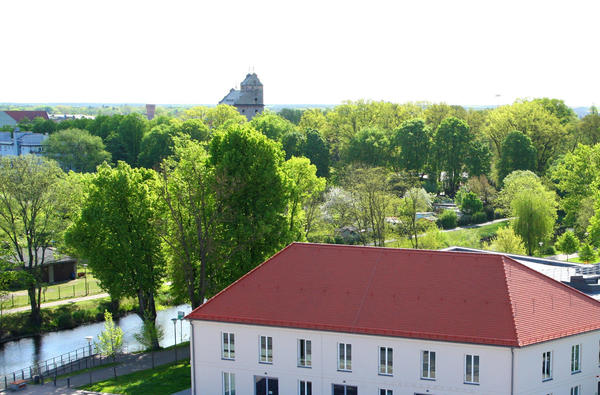 Der Speicher - eines der pr�genden Bauwerke in Oranienburgs Stadtbild