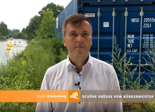 Videobotschaft von B�rgermeister Alexander Laesicke (Juli 2019)