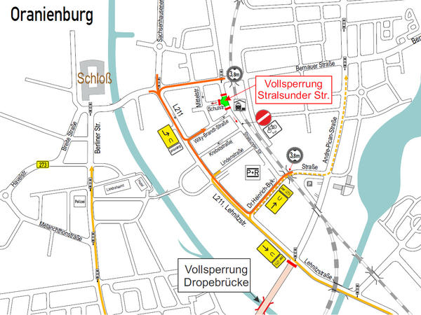 Sperrung des Bahnhofsplatzes (2. BA, 2019)