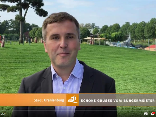 Videobotschaft des B�rgermeisters (September 2019)