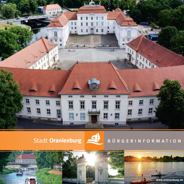 Die neue B�rgerinformationsbrosch�re der Stadt Oranienburg