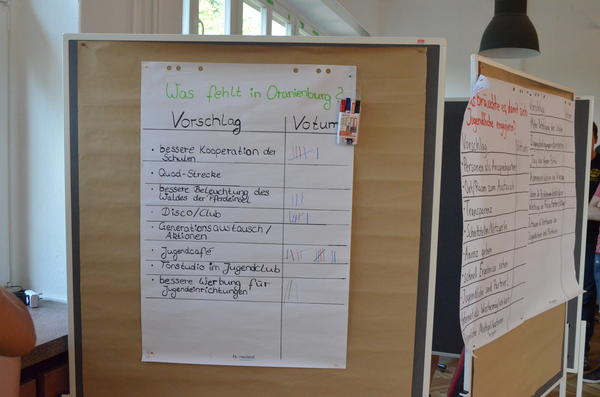 Ideen gibt es viele: Noch bis Mitte M&auml;rz k&ouml;nnen junge Oranienburgerinnen und Oranienburger ihre Vorschl&auml;ge einreichen, wie die Stadt noch besser werden k&ouml;nnte.