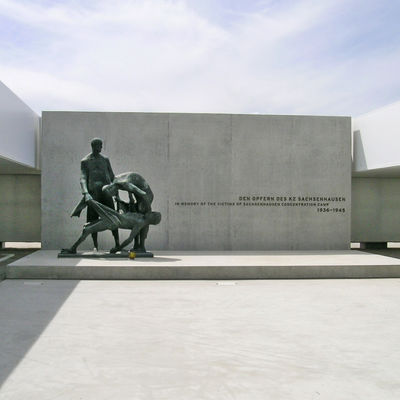 &raquo;Station Z&laquo; - Mahnmal und Gedenkwand in der Gedenkst&auml;tte Sachsenhausen