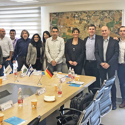 Besuch einer Oranienburger Delegation in Kfar Jona