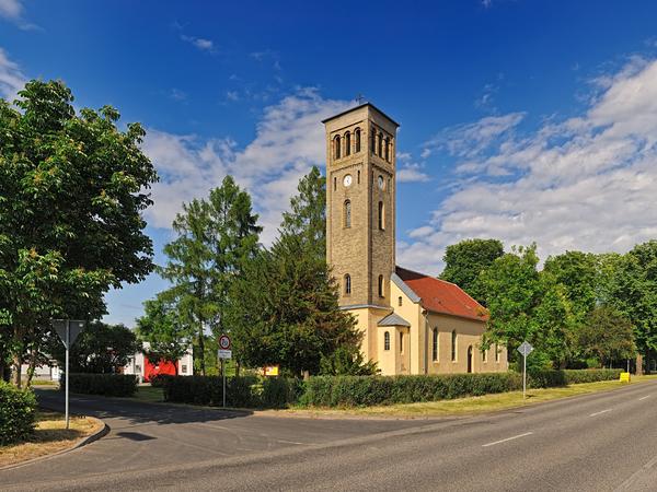 Ortsteil Germendorf Panorama Kirche
