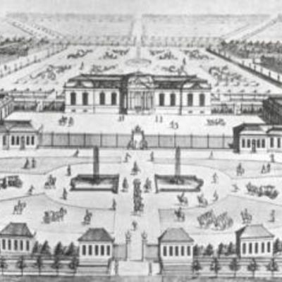 Schlossanlage zu Friedrichsthal - Foto aus: Boeck, Wilhelm: Oranienburg - Geschichte eines preu&szlig;ischen K&ouml;nigsschlosses