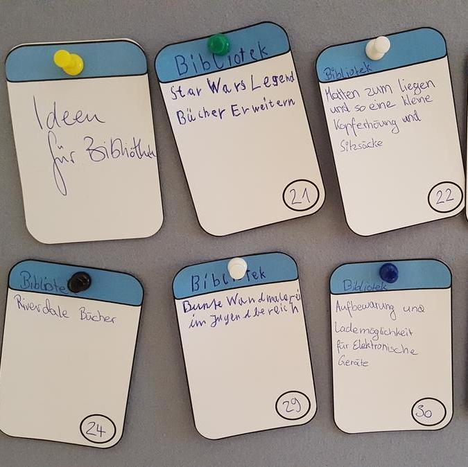 Viele W&uuml;nsche beim Jugendforum 2020 betrafen die Bibliothek.