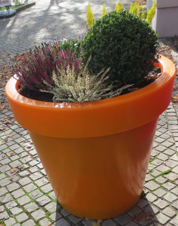 Vermisst:: Wo ist der Blumenk�bel vom Parkplatz in der Fischerstra�e?