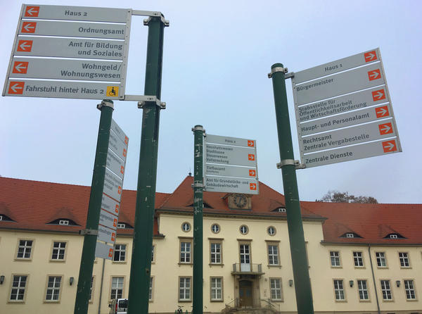 Die Oranienburger Stadtverwaltung