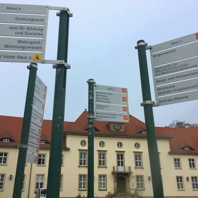 Die Oranienburger Stadtverwaltung