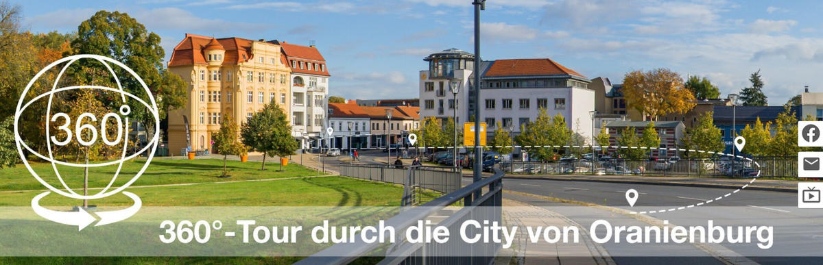 360-Grad-City-Tour durch Oranienburg (Vorschaubild)