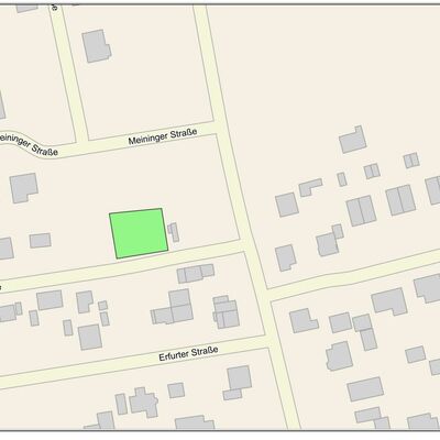 Lageplan Grundst&uuml;ck Hildburghausener Str. 11 A