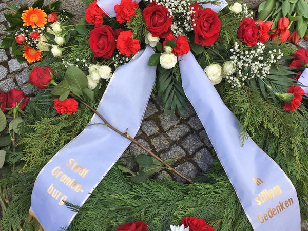 Gedenken zum Tag der Befreiung am 8. Mai 1945