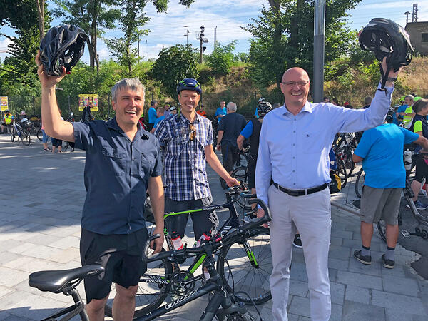 Auftakt zum Stadtradeln 2021