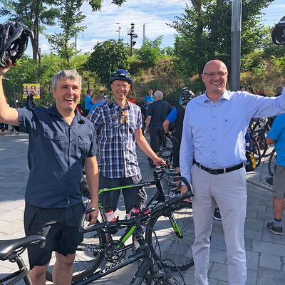 Auftakt zum Stadtradeln 2021