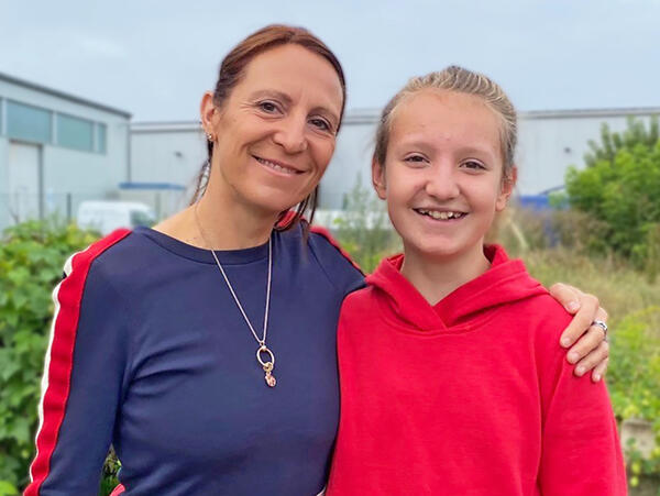 Kathrin Koczessa und ihre Tochter Charlotte zu Gast im Podcast-Gespr�ch bei B�rgermeister Alexander Laesicke. | www.oranienburg.de/podcast