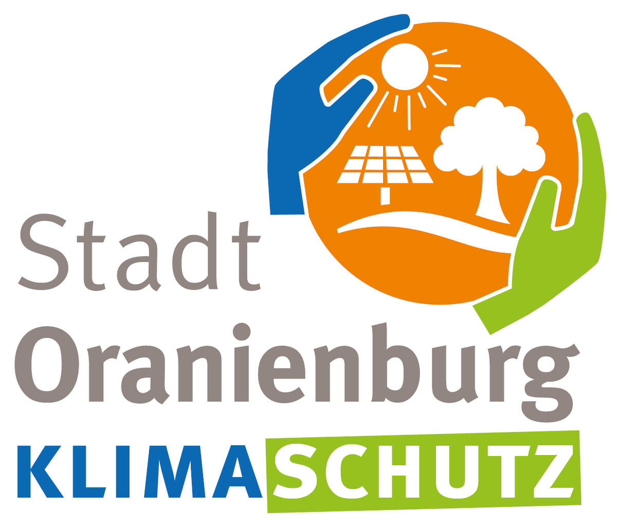 Klimaschutz-Logo der Stadt Oranienburg