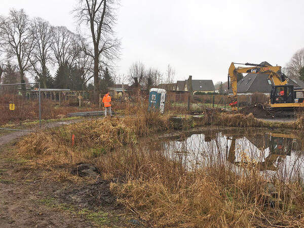 Schleusenbau beginnt