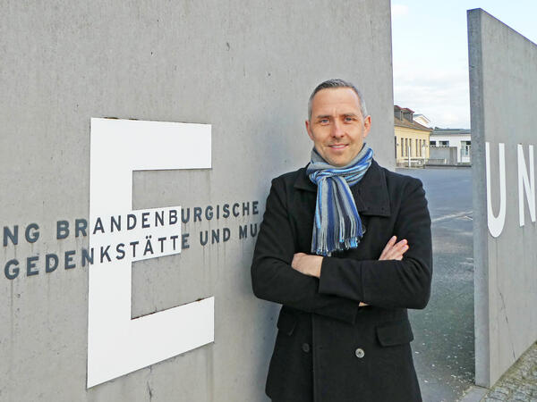 Christian Wollank, Sprecher der Anwohnerinitiative �Gedenken im Einklang mit dem Leben�..
