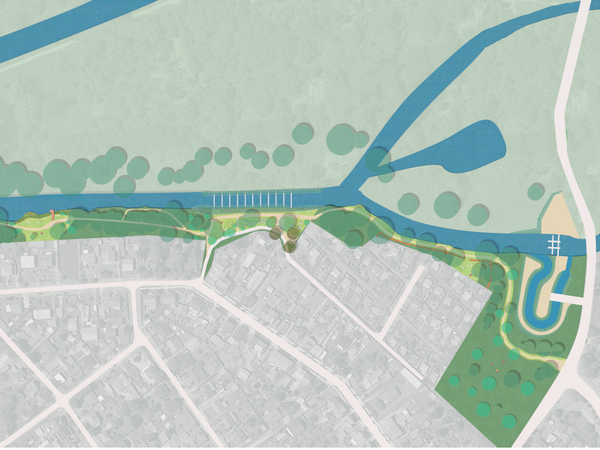 Neugestaltung des Uferweges entlang der Havel