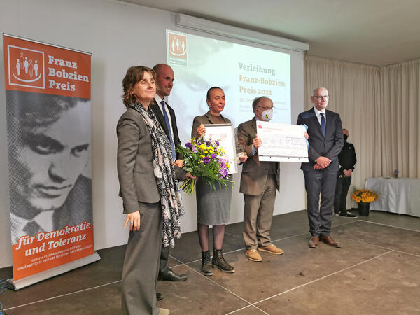 Verleihung Franz-Bobzien-Preis 2022 (B&uuml;hne)