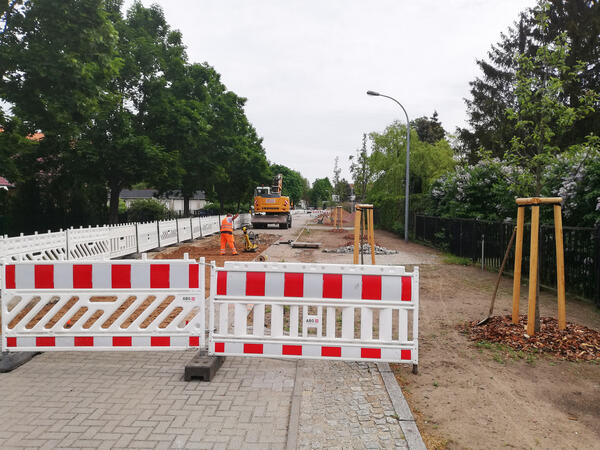 So wie hier am B�tzower Stadtgraben wird mit St�dtebau-F�rdermitteln vieles in Oranienburg auf Vordermann gebracht