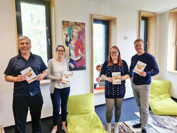 Vor allem in der Bibliothek sind dank des Jugendbudgets viele sch�ne neue Dinge zu entdecken.