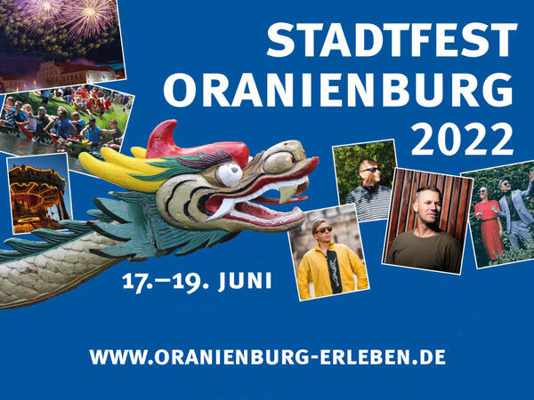 Oranienburger Stadtfest vom 17. bis 19. Juni 2022