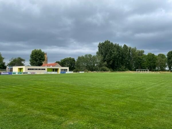 Bald auch mit Minispielfeld: Die Anlage des PSV Zehlendorf e.V.