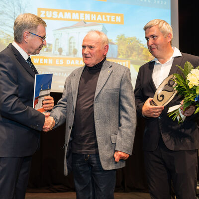 Stadtempfang 2022: Verleihung des Ehrenpreises an den Kaulbarsch e. V.