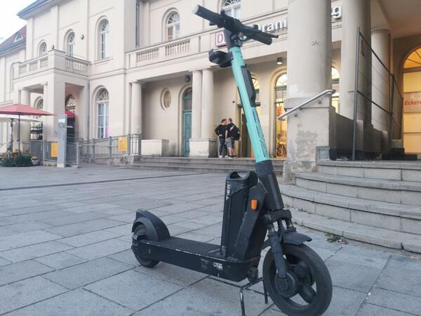 E-Roller werden in Oranienburg gut angenommen.