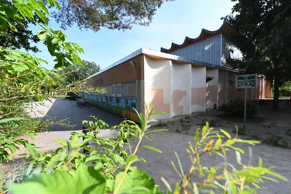 Oranienburg Sporthalle Havelschule au&szlig;en.