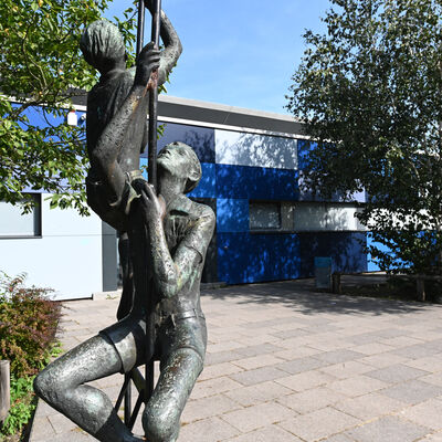 Oranienburg Sporthalle Havelhalle 2 au&szlig;en