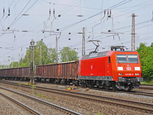 G�terzug der Deutschen Bahn