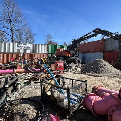 R&auml;umstelle - Bombenentsch&auml;rfung Weg zur Biberfarm
